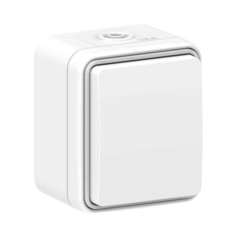 Vægstikkontakt Lukket Med Låg Connect 2 Home 16A 250V Gelia