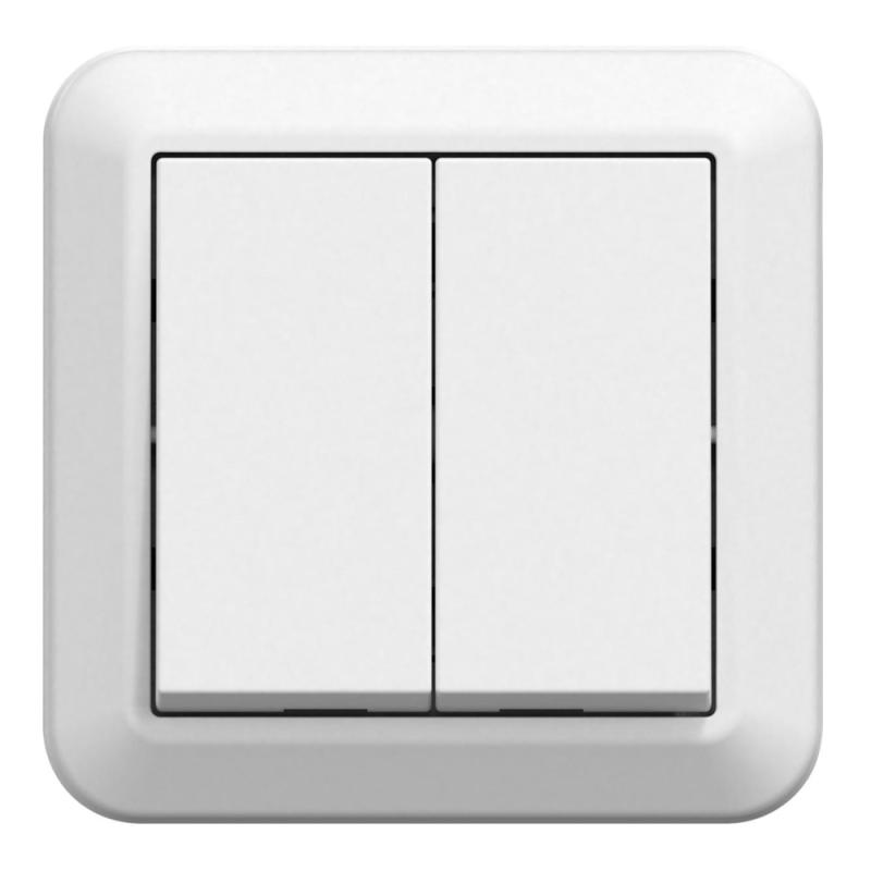 Strømafbryder Kron Connect 2 Home 16A 250V IP20 Hvid Gelia