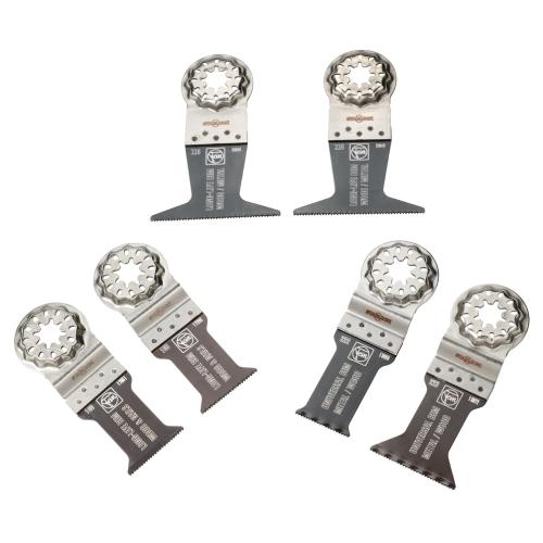 Sågblad E-Cut Starlock Trä Och Metall 6st Fein