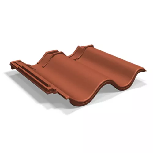 Spårpanna Början Tvilling Lertegel Naturröd Benders