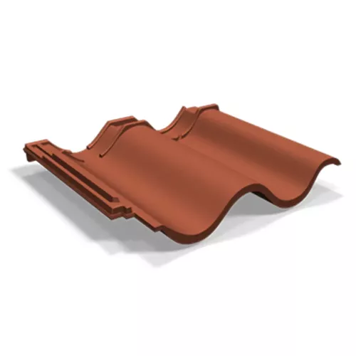 Spårpanna Tvilling Slut Rak Naturröd Benders