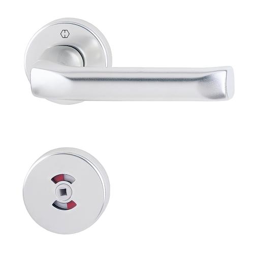 Handle London WC F1 Aluminium Silver Color Hoppe