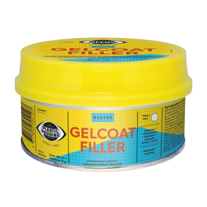Spackel Gelcoat Filler 180ml Plastic Padding