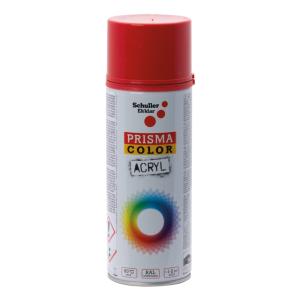 Spray Paint High Gloss 400ml Bright Red RAL3000 Schuller Eh'klar