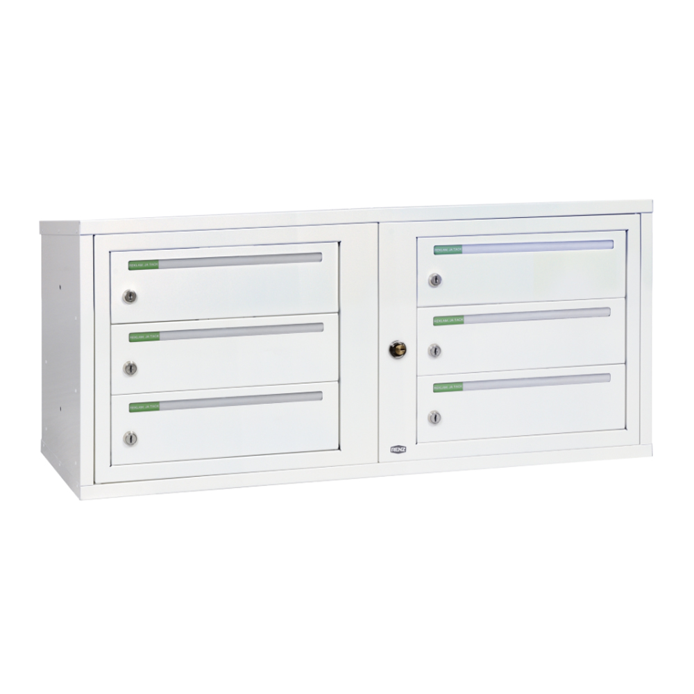 Property Box Classic Horizontal 2x3 Compartment, Renz