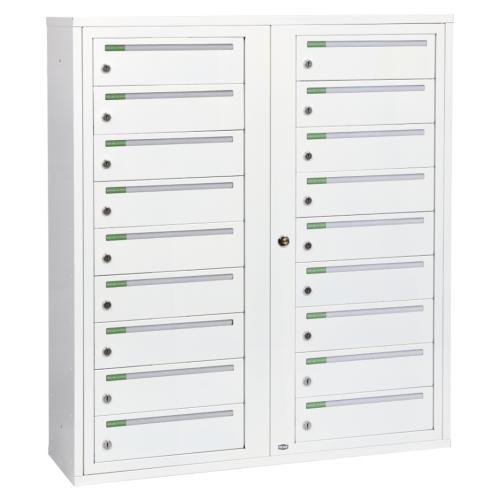 Fastighetsbox Classic Liggande 2x9 Fack, Renz