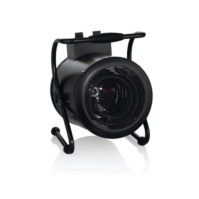 Värmefläkt, Rund, 315x330x440mm, 5KW, 400V, Blackline, Termo