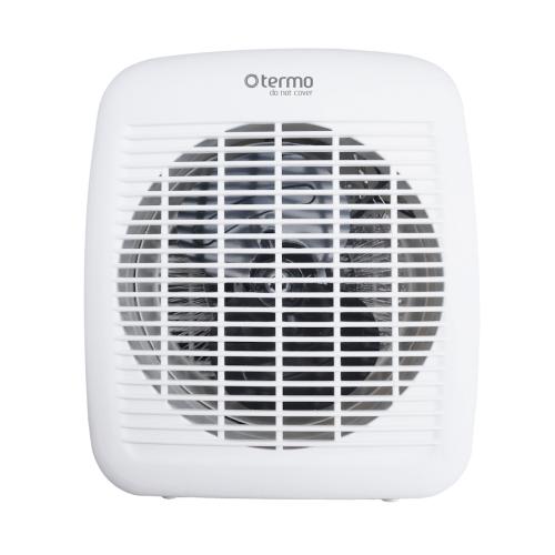 Varmeblæser Stående, 2000W, IP21, Hvid, Thermo