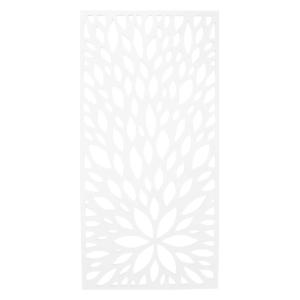Design Screen Fleur 790x1590x18mm White Jabo 10153