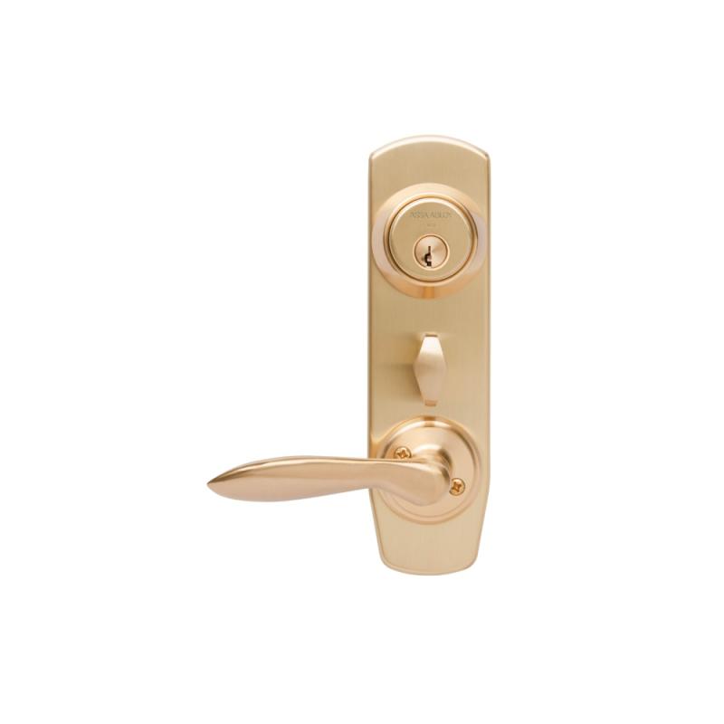 Tilbehørssæt Entrance, D12, Matt Messing Mirus, Assa Abloy