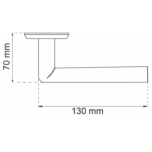 Udvendigt Dørhåndtag Boston Black, Habo 19780