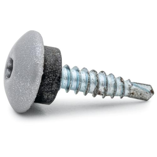 Farmer's Screw Overlap Lavt Hoved 4,8x20mm Sølv 100stk Fast 284976