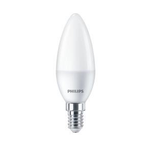 LED-Lampe Crown Frosted E14 2,8W 250lm Varm Hvid 4stk Philips
