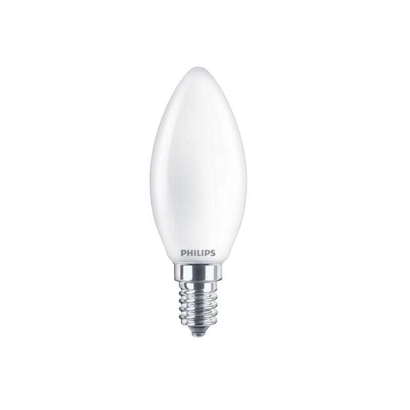 PHILIPS LED-lampa Kron Frost Dimbar EyeComfort Philips 4st