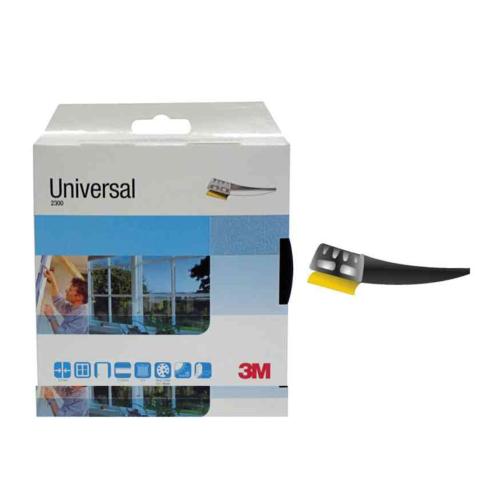 Tätningslist 2300 Universal Självhäftande EPDM Gummi 2m 15x8mm Svart 3M