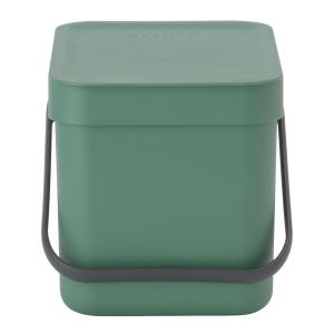 Waste Bin Sort & Go, 6L, Green, Brabantia