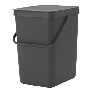 Waste Bin Black & Go, 25L, Grey, Brabantia