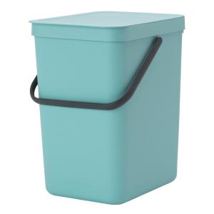 Affaldsbeholder Sort & Go, 25L, Mint, Brabantia