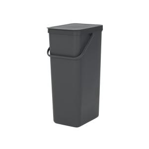 Waste Bin Sort & Go, 40L, Grey, Brabantia