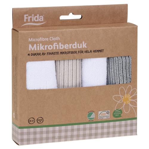 Microfiber Cloth Nature Line 4pcsx6pack Frida
