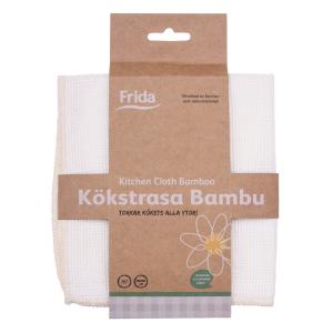 Køkkenklud Bambus, Nature Line, 12stk, Frida