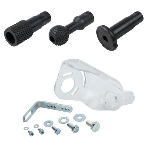 Træbearbejdningssæt Til Vinkelsliber, 4-Dele, Wolfcraft