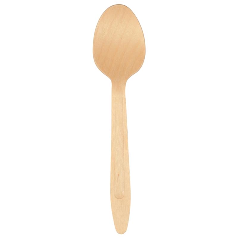 Träbestick Sked 160mm 100st Gastro