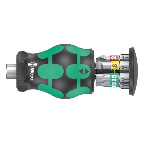 Bitshållare Stubby Kraftform, Magasin 6 Bits, Wera