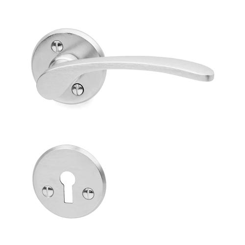 Dørgreb A9639 Børstet, Krom, Habo 19792