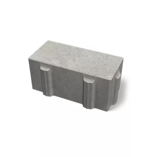 Siena Fasad Tredjedelssten Grå 233x78x80mm Benders