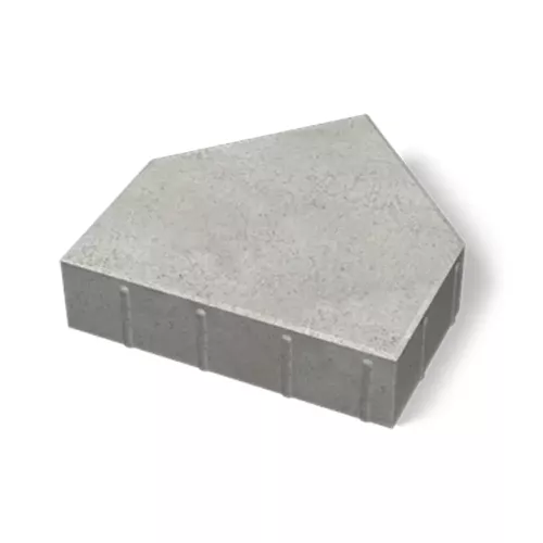 Siena Fasad Biskopsmössa Grå 233x329x80mm Benders