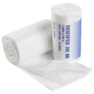 Waste Bag, 30L, White, 10pcs, NPA Plast