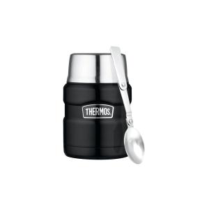 Mattermos, 0,5L, 145mm, Mattsvart, Thermos