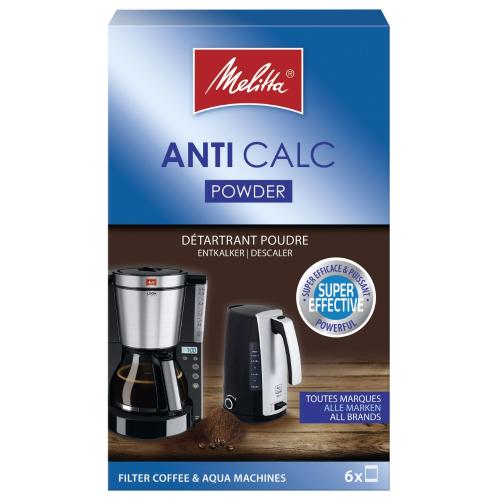 Afkalkningspulver 6x20g, 10stk, Melitta