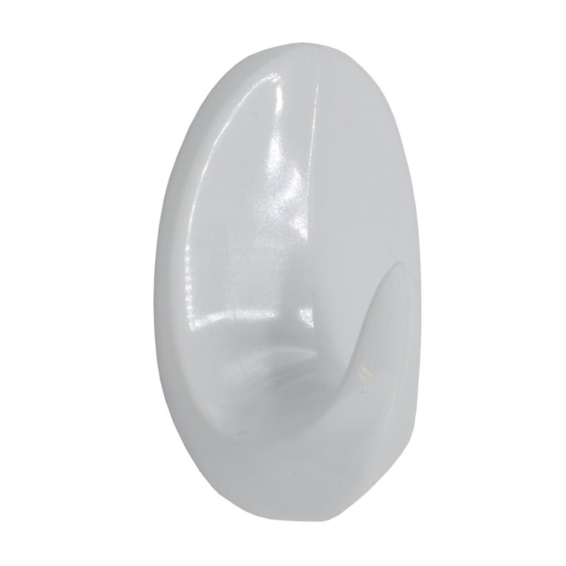 Krog Oval Mini Selvklæbende 30x21x12mm Hvid 3stkx10pakke Bårebo 154269