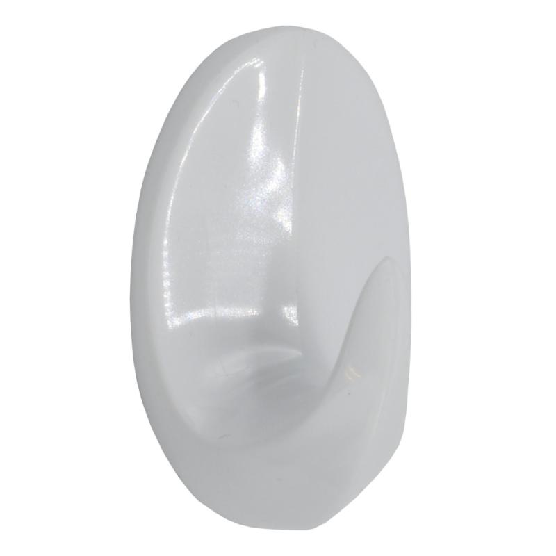 Krog Oval Medium Selvklæbende Hvid 2stkx10pakke​ Bårebo 154271
