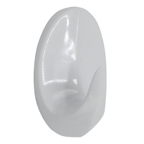 Krok Oval Medium Självhäftande Vit 2stx10pak Bårebo 154271