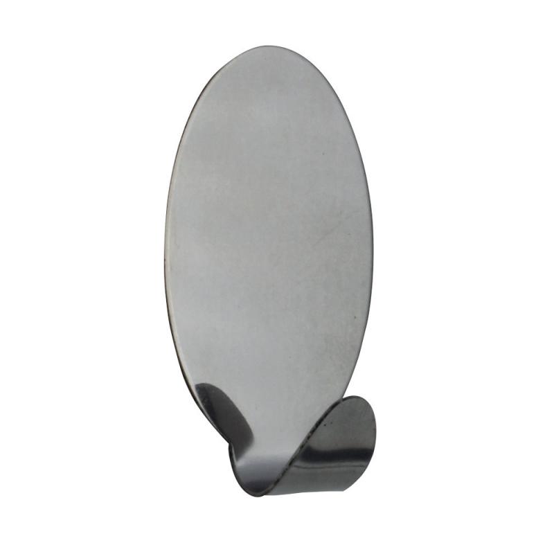 Krog Oval Medium Selvklæbende Rustfrit Stål 2stkx5pakke​ Bårebo ​154274
