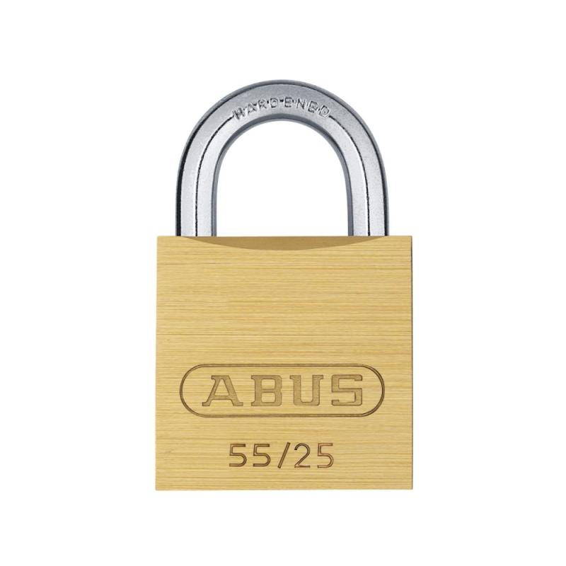 Hængelås 55/25, 24mm, Messing, Abus