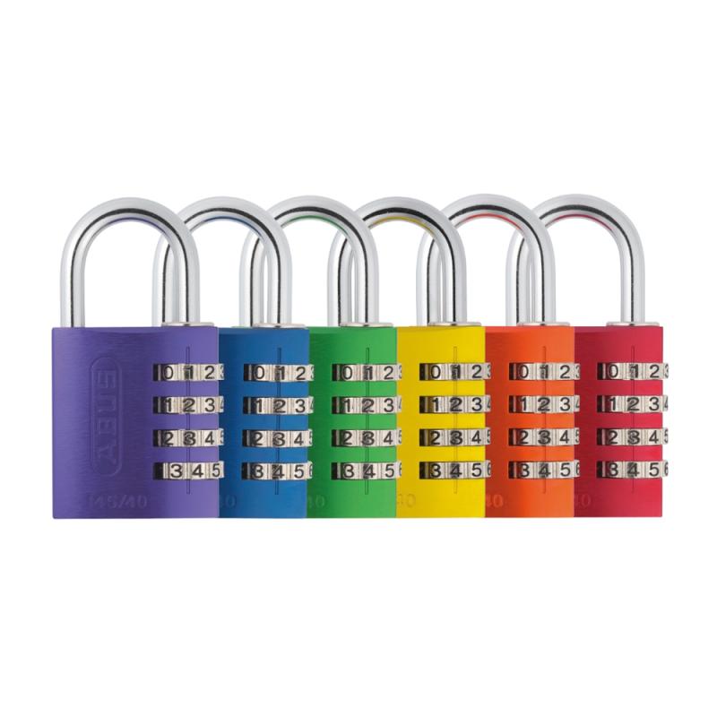 Hængelås 145/40 Rainbow Kombination Abus
