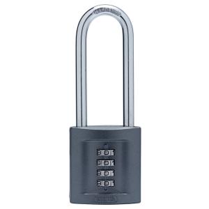 Padlock 158/50-Series, High Shackle 80mm, Combination Lock, Abus