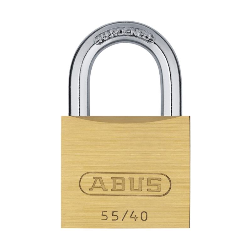 Hængelås 55/40, Låsen 5402, Messing, Abus