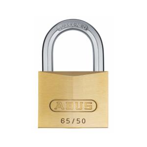 Padlock 65/50, Lock 6502, Brass, Abus