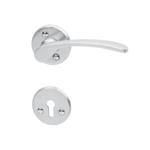 Trycke Door Handle, A9639, Brushed Chrome, 5pcs, Bårebo 744213