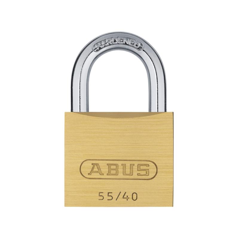 Hængelås 55/40, Låsen 5401, Messing, Abus