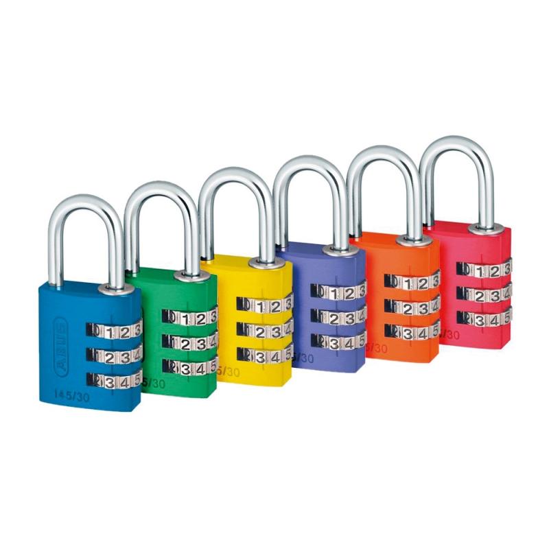 Hængelås 145/30 Rainbow Kombination Abus
