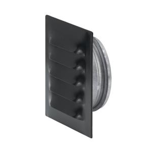 Grille With Stand 100/145mm, Black, Fresh