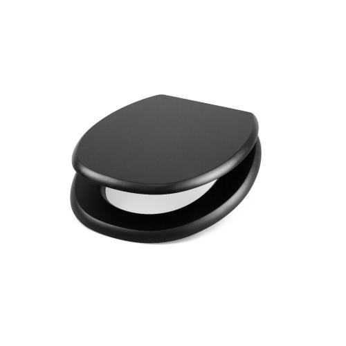 Toiletsæde Nature Sort, Habo 30064