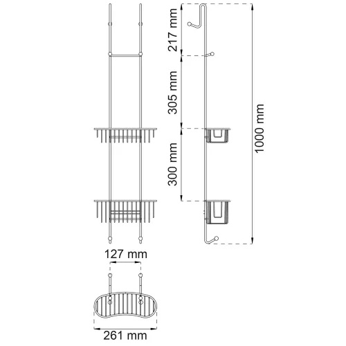 Duschhylla Anemone Curved, Habo
