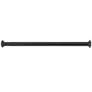 Drapery Rod Expander Rod, Ø22x750-2200mm, Black, Habo 30147
